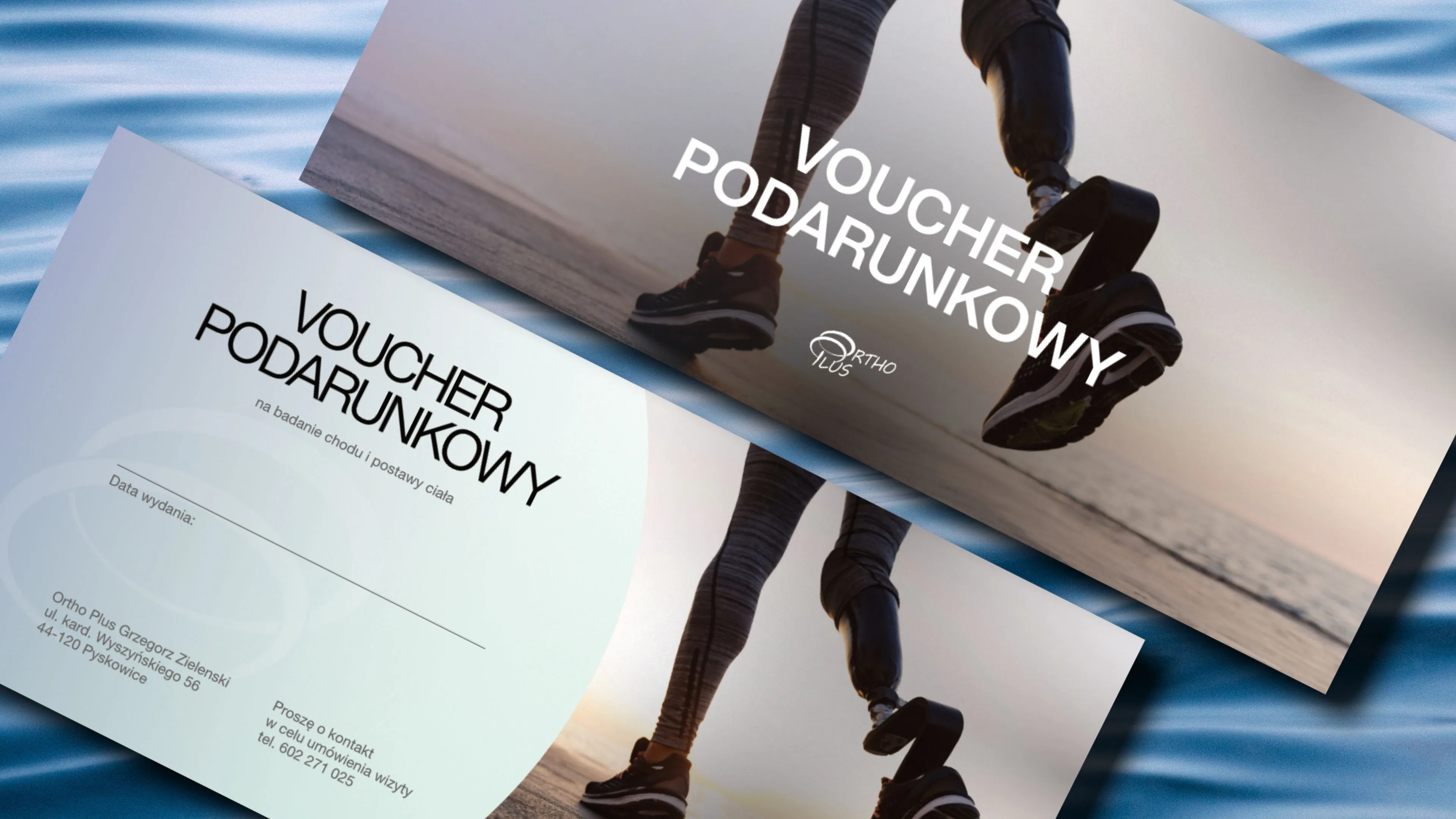 Voucher. Visual project for Orthoplus.